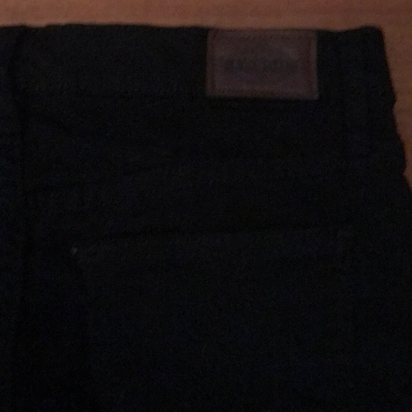 Fossil never worn ultra black pencil denim black jeans / pants - Picture 4 of 8